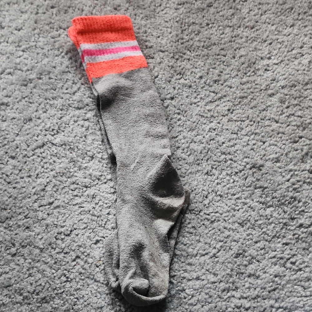 Gray With Orange And Pink